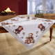 Tischdecken - Tisch- und Raumdekoration, in Größe 101 (Deckchen, 35/ 50 cm) bis 404 (Kissenbezug, 40/ 40 cm), in Farbe WEISS-BUNT