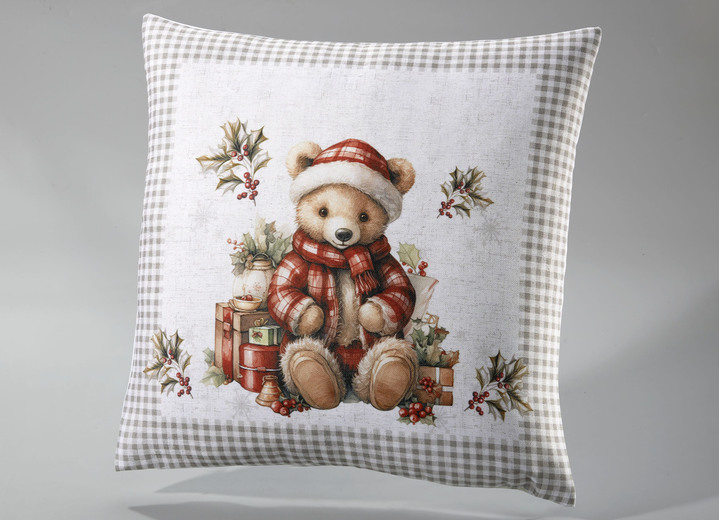 Tischdecken - Tisch- und Raumdekoration, in Größe 101 (Deckchen, 35/ 50 cm) bis 404 (Kissenbezug, 40/ 40 cm), in Farbe WEISS-BUNT Ansicht 2