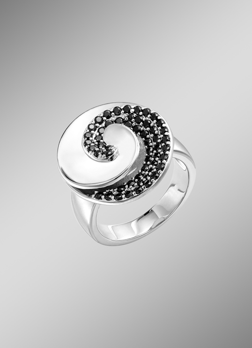 Ringe - Moderner Damenring mit Spinell, in Größe 160 bis 220, in Farbe  Ansicht 1