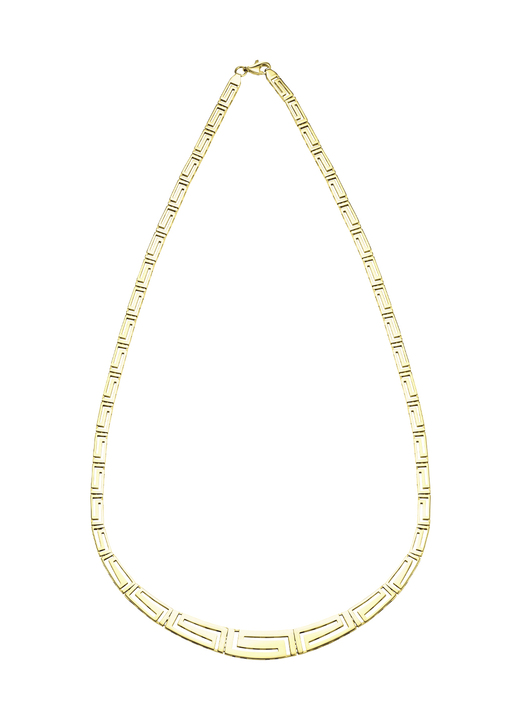 ohne Steine / mit Zirkonia - Halskette , in Farbe  Ansicht 3