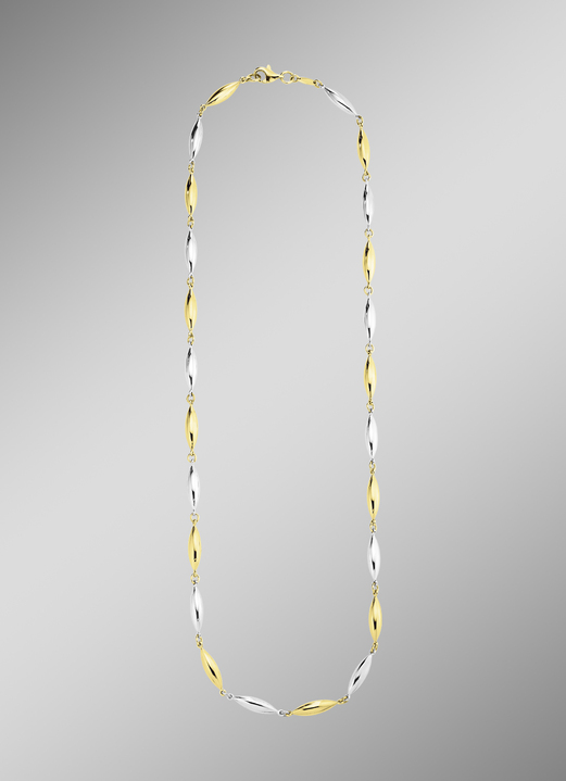 Schmuck & Uhren - Hochwertige Halskette in Bicolor, in Farbe  Ansicht 1