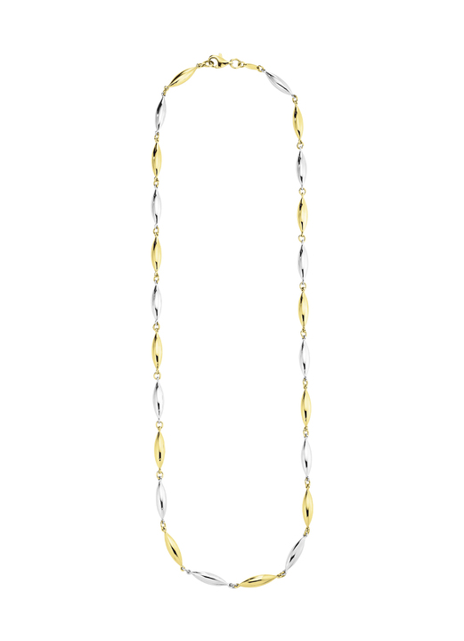 Schmuck & Uhren - Hochwertige Halskette in Bicolor, in Farbe  Ansicht 2