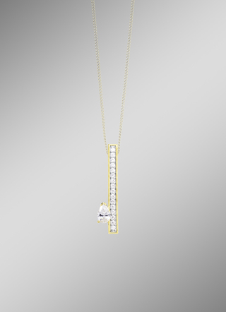 Interessanter Anhänger mit Zirkonia