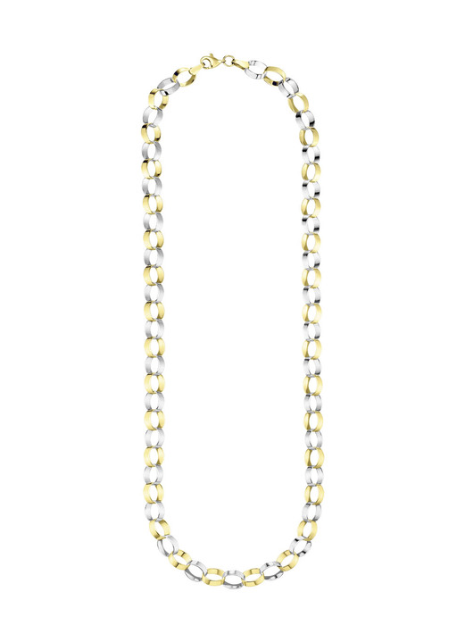 Schmuck & Uhren - Elegante und hochwertige Garnitur im Bicolor-Design, in Farbe , in Ausführung Armband, Länge 19 cm Ansicht 6