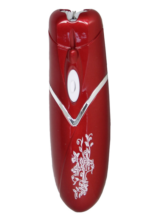 Rasierer & Haarentfernung - Epilierer mit Licht & Maniküre-Set, in Farbe ROT Ansicht 1