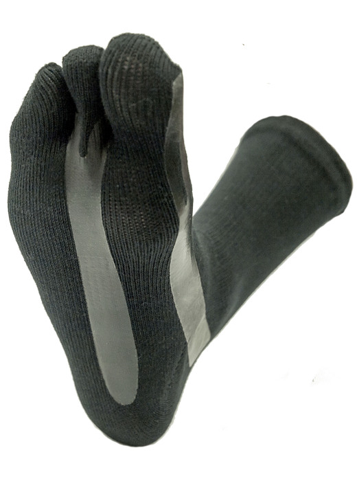 Gesunder Fuß - Hammerzehen Taping-Socks, in Größe 1 (37/38) bis 5 (45/46), in Farbe SCHWARZ Ansicht 2