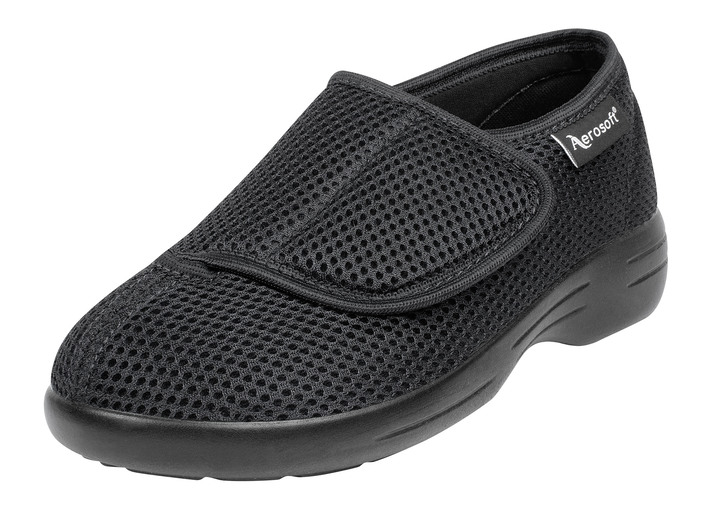 Halbschuhe - Klett-Halbschuh für Damen und Herren Ansicht 3 Halbschuhe - Klett-Halbschuh für Damen und Herren, in Größe 036 bis 046, in Farbe BLAU Ansicht 3