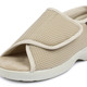 Halbschuhe - Klett-Sandale für Damen und Herren – Farbe BEIGE – Ansicht 2 Halbschuhe - Klett-Sandale für Damen und Herren, in Größe 036 bis 046, in Farbe BLAU, in Ausführung Klett-Sandale mit 1 Klettverschluss – Farbe BEIGE – Ansicht 2