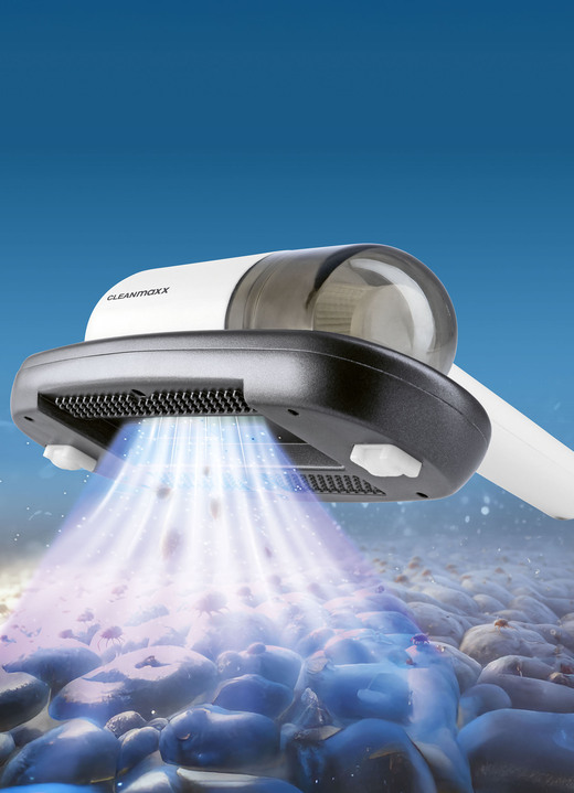 TV-Werbung - Akku-Milbensauger  Ansicht 3 TV-Werbung - Akku-Milbensauger , in Farbe WEISS-GRAU Ansicht 3