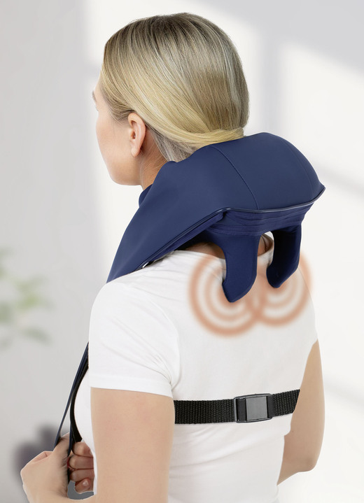 Gesunder Rücken - VITALmaxx Shiatsu-Massagegerät, in Farbe BLAU Ansicht 1