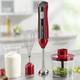 Küchengeräte - Russell Hobbs 3-in-1 Stabmixer-Set – Farbe ROT Küchengeräte - Russell Hobbs 3-in-1 Stabmixer-Set, in Farbe ROT