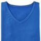 Strandmode - Laurina Shirt mit V-Ausschnitt, in Größe 036 bis 054, in Farbe ROYALBLAU – Farbe ROYALBLAU – Ansicht 2