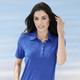 Strandmode - Laurina Poloshirt mit Knopfleiste – Farbe ROYALBLAU – Ansicht 1 Strandmode - Laurina Poloshirt mit Knopfleiste, in Größe 036 bis 054, in Farbe PETROL – Farbe ROYALBLAU – Ansicht 1
