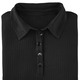 Strandmode - Laurina Poloshirt mit Knopfleiste, in Größe 036 bis 054, in Farbe SCHWARZ – Farbe SCHWARZ – Ansicht 2