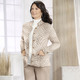 Jacken, Westen & Sets - Strickjacke mit grafischem Jacquard – Farbe SAND-ECRU – Ansicht 1 Jacken, Westen & Sets - Strickjacke mit grafischem Jacquard, in Größe 036 bis 052, in Farbe SAND-ECRU – Farbe SAND-ECRU – Ansicht 1