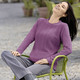 Pullover - Pullover mit Schurwolle, in Größe 038 bis 054, in Farbe MAUVE – Farbe MAUVE – Ansicht 2