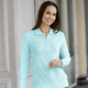 Pullover - Pullover mit dezentem Glanz – Farbe MINT – Ansicht 2 Pullover - Pullover mit dezentem Glanz, in Größe 036 bis 052, in Farbe HELLBLAU – Farbe MINT – Ansicht 2