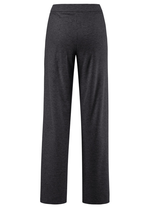 Hosen - Hose in Palazzo-Form, in Größe 018 bis 054, in Farbe BEIGE MELIERT Ansicht 10