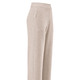 Hosen - Hose in Palazzo-Form, in Größe 018 bis 054, in Farbe BEIGE MELIERT – Farbe BEIGE MELIERT – Ansicht 1