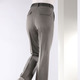 Hosen - Hose mit rückwärtigen Dehnbundeinsätzen, in Größe 019 bis 054, in Farbe GRAU MELIERT – Farbe GRAU MELIERT – Ansicht 4