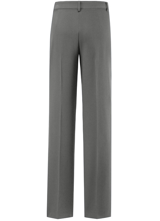 Hosen - Hose mit silberfarbener Kontrastpaspel Ansicht 5 Hosen - Hose mit silberfarbener Kontrastpaspel, in Größe 019 bis 054, in Farbe MARINE Ansicht 5