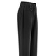 Hosen - Hose mit dekorativen Zierknöpfen – Farbe SCHWARZ – Ansicht 1 Hosen - Hose mit dekorativen Zierknöpfen, in Größe 019 bis 054, in Farbe MARINE – Farbe SCHWARZ – Ansicht 1
