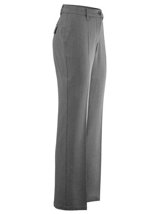 Hosen - Hose mit rückwärtigen Dehnbundeinsätzen Ansicht 5 Hosen - Hose mit rückwärtigen Dehnbundeinsätzen, in Größe 019 bis 054, in Farbe MARINE Ansicht 5