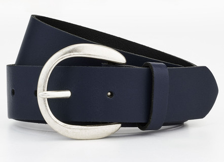 Modischer Damen-Gürtel aus Leder, 3,5 cm breit