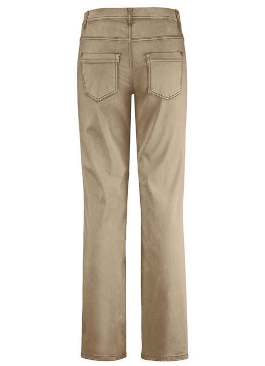 Hosen - Softe Hose in 5-Pocket-Form Ansicht 15 Hosen - Softe Hose in 5-Pocket-Form, in Größe 017 bis 050, in Farbe BORDEAUX Ansicht 15