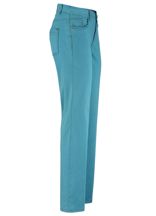 Hosen - Softe Hose in 5-Pocket-Form Ansicht 5 Hosen - Softe Hose in 5-Pocket-Form, in Größe 017 bis 050, in Farbe HELLGRAU Ansicht 5