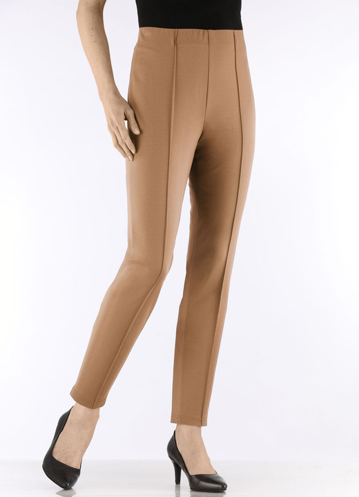 Hosen - Hose mit angeschnittenem Bund Ansicht 12 Hosen - Hose mit angeschnittenem Bund, in Größe 019 bis 054, in Farbe SCHWARZ Ansicht 12