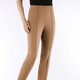 Hosen - Hose mit angeschnittenem Bund – Farbe CAMEL – Ansicht 3 Hosen - Hose mit angeschnittenem Bund, in Größe 019 bis 054, in Farbe SCHWARZ – Farbe CAMEL – Ansicht 3