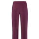 Hosen - Hose mit angeschnittenem Bund – Farbe BORDEAUX – Ansicht 2 Hosen - Hose mit angeschnittenem Bund, in Größe 019 bis 054, in Farbe SCHWARZ – Farbe BORDEAUX – Ansicht 2