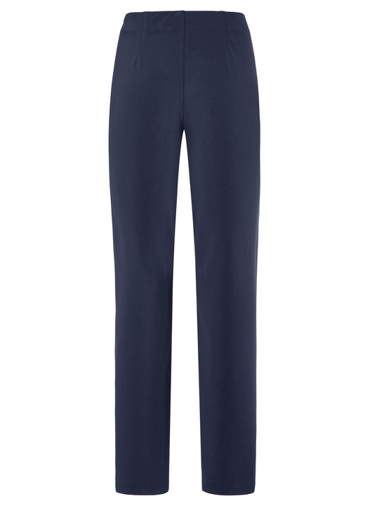 Hosen - Hose mit angeschnittenem Bund Ansicht 8 Hosen - Hose mit angeschnittenem Bund, in Größe 019 bis 054, in Farbe SCHWARZ Ansicht 8