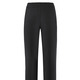 Hosen - Hose mit angeschnittenem Bund – Farbe SCHWARZ – Ansicht 2 Hosen - Hose mit angeschnittenem Bund, in Größe 019 bis 054, in Farbe SCHWARZ – Farbe SCHWARZ – Ansicht 2