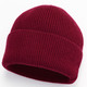 Mützen & Hüte - Trendige Damen-Mütze, mit breitem Umschlag, in Farbe BORDEAUX – Farbe BORDEAUX – Ansicht 1