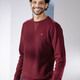 Hemden, Pullover & Shirts - Sweatshirt in 3 Farben – Farbe BORDEAUX – Ansicht 2 Hemden, Pullover & Shirts - Sweatshirt in 3 Farben, in Größe 3XL (64/66) bis XXL (60/62), in Farbe BORDEAUX – Farbe BORDEAUX – Ansicht 2