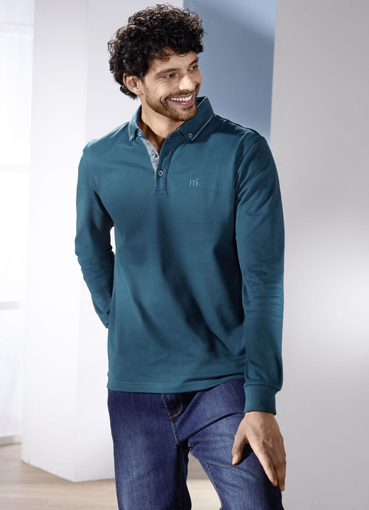 Hemden, Pullover & Shirts - Poloshirt von „Milano Italy“ Hemden, Pullover & Shirts - Poloshirt von „Milano Italy“, in Größe 3XL (64/66) bis XXL (60/62), in Farbe PETROL