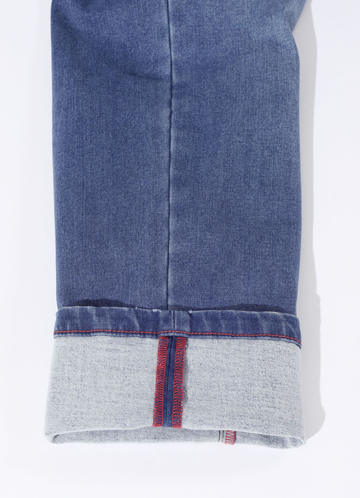 Hosen - Wärmende Thermojeans in 3 Farben Ansicht 2 Hosen - Wärmende Thermojeans in 3 Farben, in Größe 024 bis 060, in Farbe JEANSBLAU Ansicht 2
