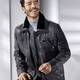 Ledermode - Lederjacke mit abtrennbarem Webpelzkragen – Farbe ANTHRAZIT ANTIK – Ansicht 1 Ledermode - Lederjacke mit abtrennbarem Webpelzkragen, in Größe 048 bis 064, in Farbe ANTHRAZIT ANTIK – Farbe ANTHRAZIT ANTIK – Ansicht 1