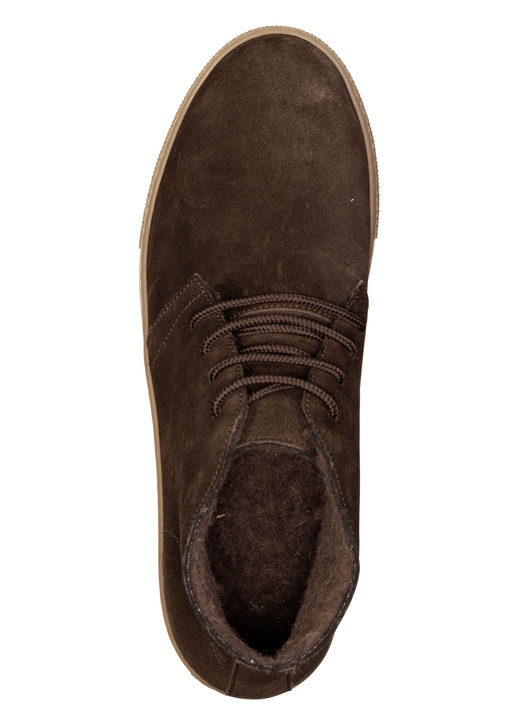 Stiefeletten - GINO GALANTE, gefütterte Herren-Boots, Winterschuhe, mit Wolle, in Größe 040 bis 046, in Farbe GRAU Ansicht 9