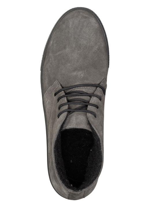 Stiefeletten - GINO GALANTE, gefütterte Herren-Boots, Winterschuhe, mit Wolle, in Größe 040 bis 046, in Farbe GRAU Ansicht 2