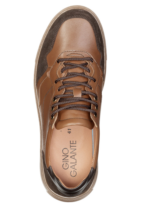 Slipper & Schnürschuhe - GINO GALANTE, klassische Herren-Schnürschuhe, mit herausnehmbarem Fußbett, in Größe 040 bis 046, in Farbe MARINE Ansicht 5