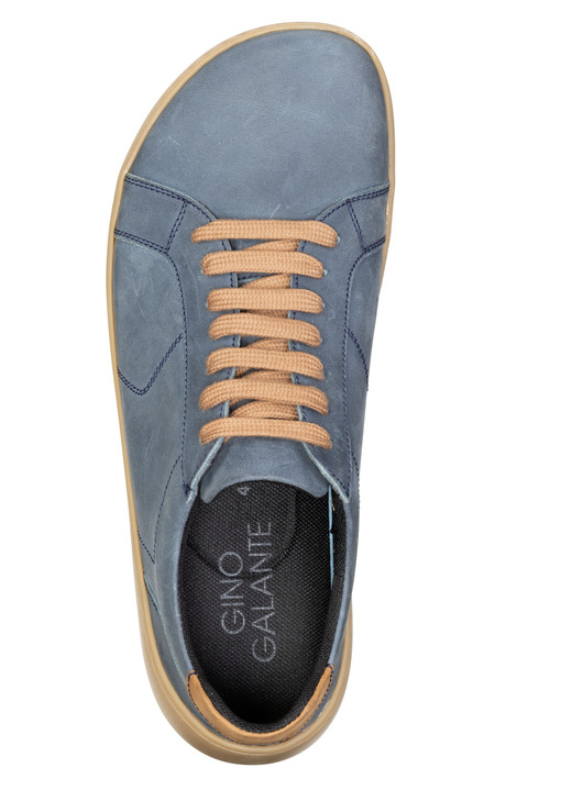 Slipper & Schnürschuhe - GINO GALANTE, bequeme Herren-Barfußschuhe, mit herausnehmbarem Fußbett, in Größe 040 bis 046, in Farbe JEANS Ansicht 2