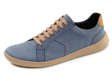 GINO GALANTE, bequeme Herren-Barfußschuhe, mit herausnehmbarem Fußbett