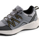 Slipper & Schnürschuhe - Atmungsaktive Herren-Sneaker, mit Klimamembrane, in Größe 040 bis 046, in Farbe GRAU-SCHWARZ – Farbe GRAU-SCHWARZ – Ansicht 1
