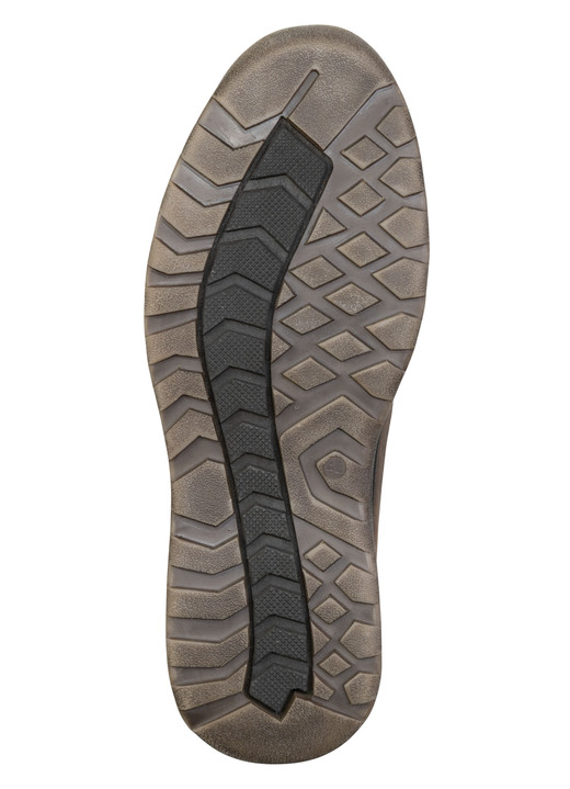 Mode - GINO GALANTE, gefütterte Herren-Boots, Winterschuhe, mit Lammfell, in Größe 040 bis 046, in Farbe SCHWARZ Ansicht 6