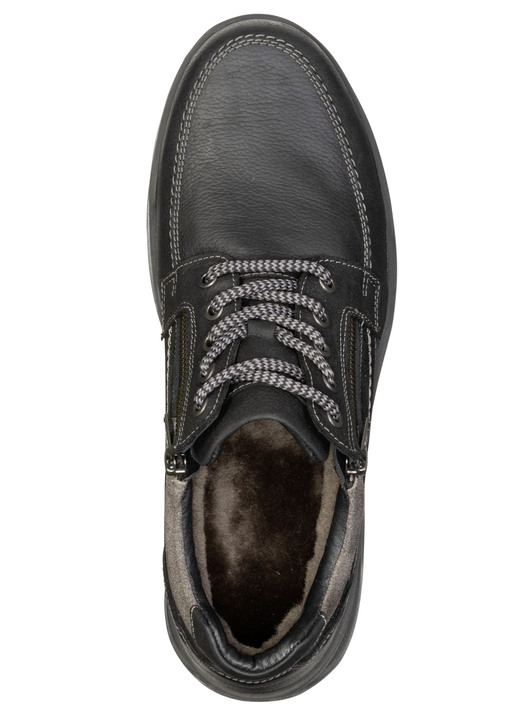 Stiefeletten - GINO GALANTE, gefütterte Herren-Boots, Winterschuhe, mit Lammfell, in Größe 040 bis 046, in Farbe MARONE Ansicht 5