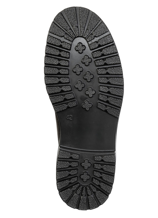 Stiefeletten - GINO GALANTE, gefütterte Herren-Boots, Winterschuhe, Weite H, mit Lammfell, in Größe 040 bis 047, in Farbe SCHWARZ Ansicht 6