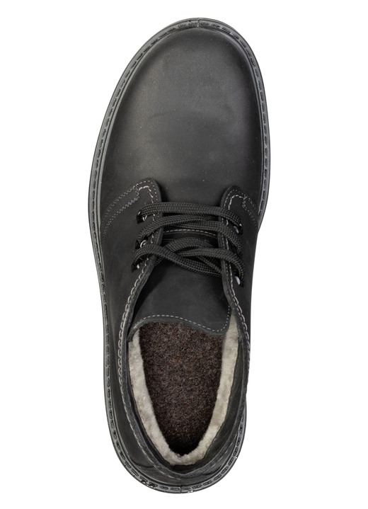 Stiefeletten - GINO GALANTE, gefütterte Herren-Boots, Winterschuhe, Weite H, mit Lammfell, in Größe 040 bis 047, in Farbe MOKKA Ansicht 5